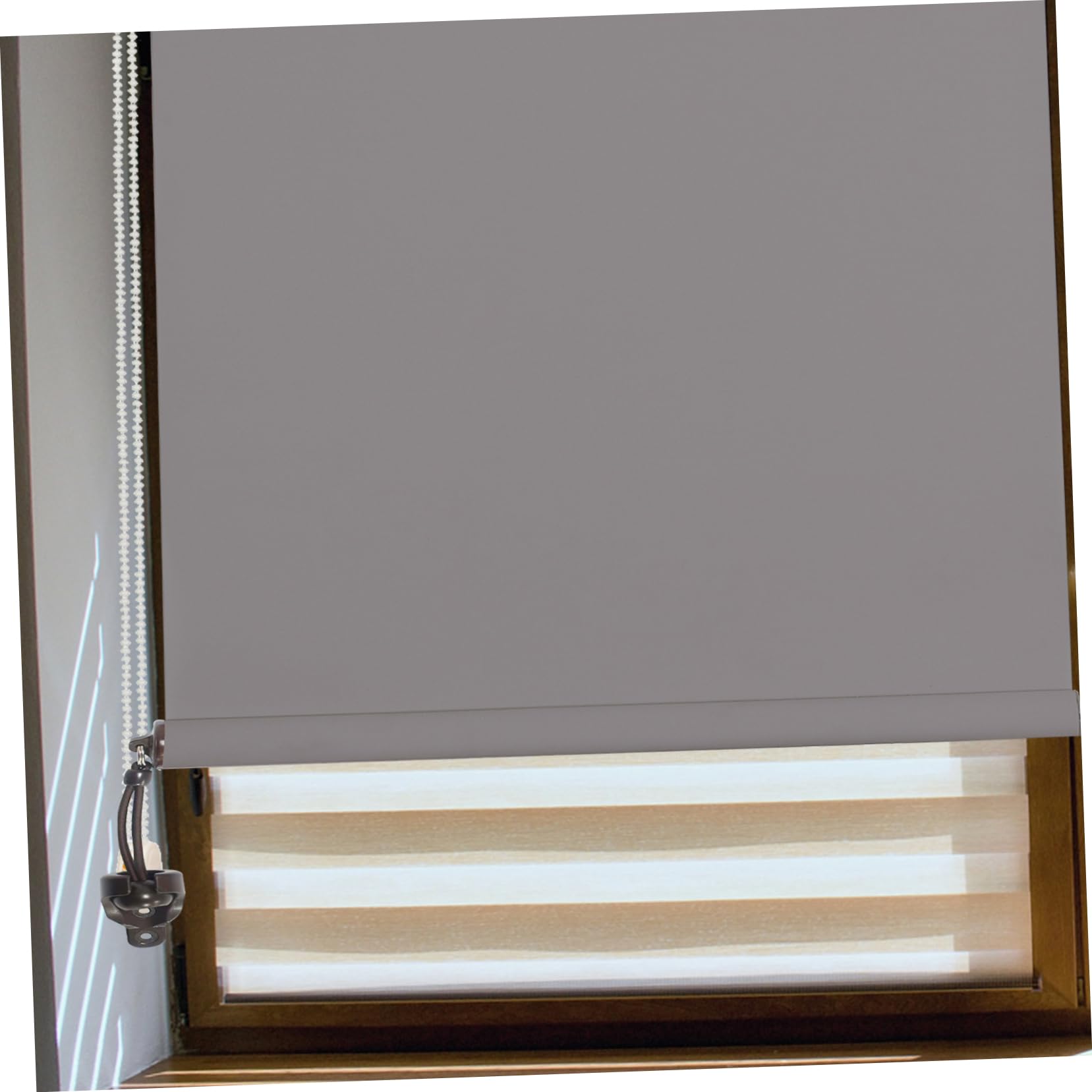 Tofficu 5sets Bungee Cord Bracket Curtains Windproof Accessories for Roller Blinds and Easy to Install Replacement Parts