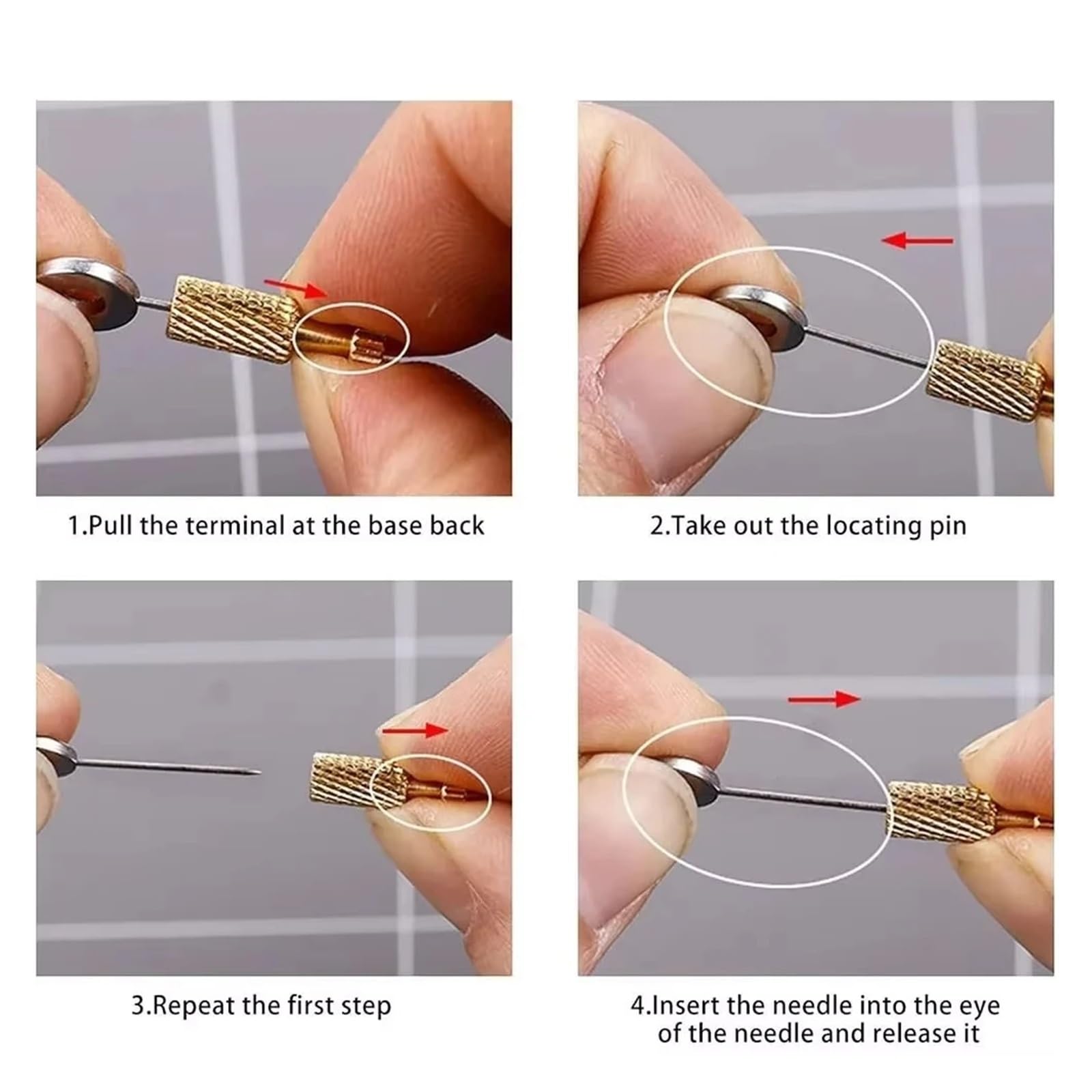 Lot de 20 aiguilles de positionnement de suture en cuir pour aiguilles à position fixe - Fournitures d'artisanat (5 pièces de 6 à 12 mm)