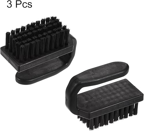 Miniatura 3 de HARFINGTON Cepillo de limpieza antiestático, mango en forma de U, cerdas conductoras de plástico fotovoltaico de 0.787 x 1.260 in, cepillos ESD