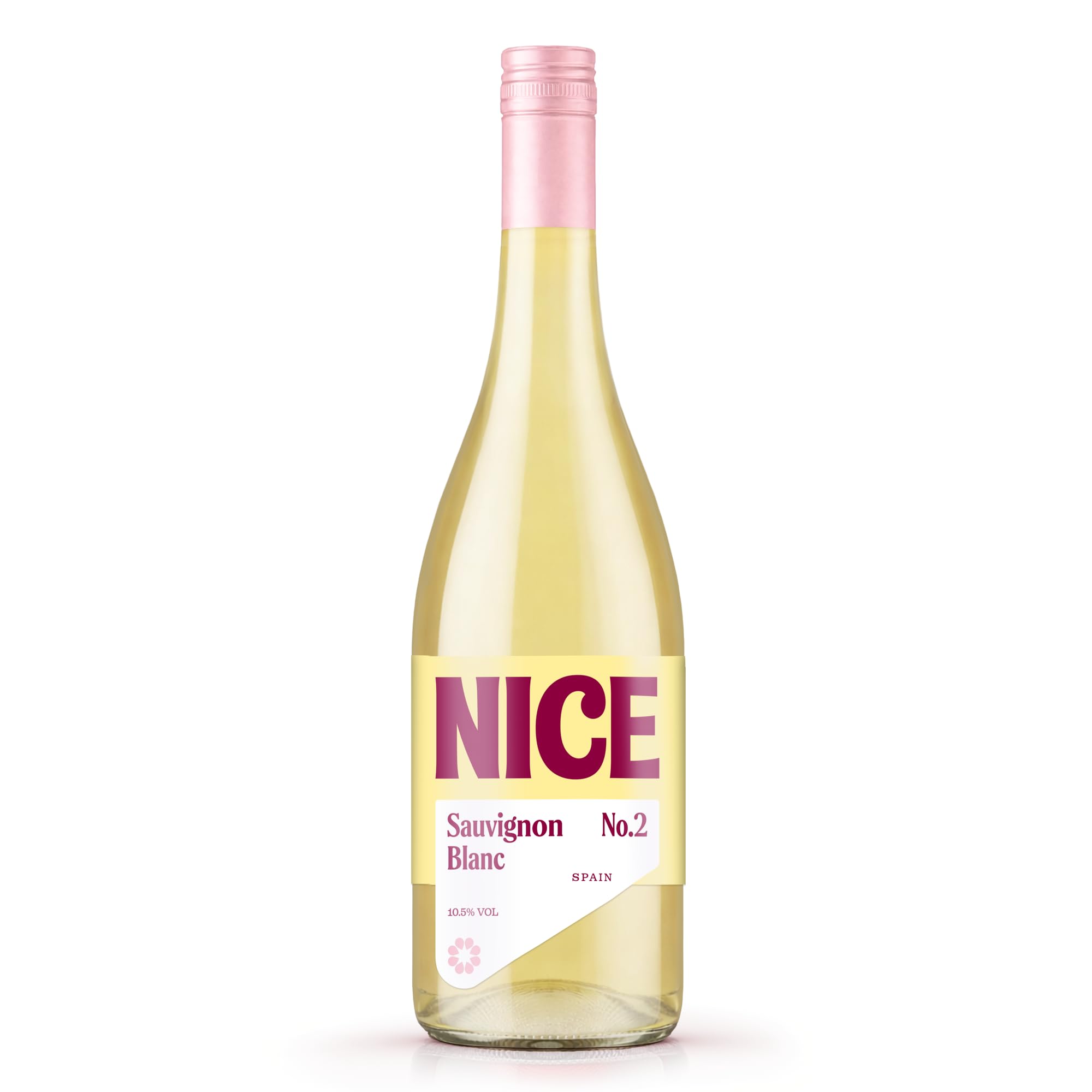 Nice Sauvignon Blanc, Wine in a Bottle, Dry, Crisp, French White Wine from Côtes de Gascogne, 1 x 75cl Bottle