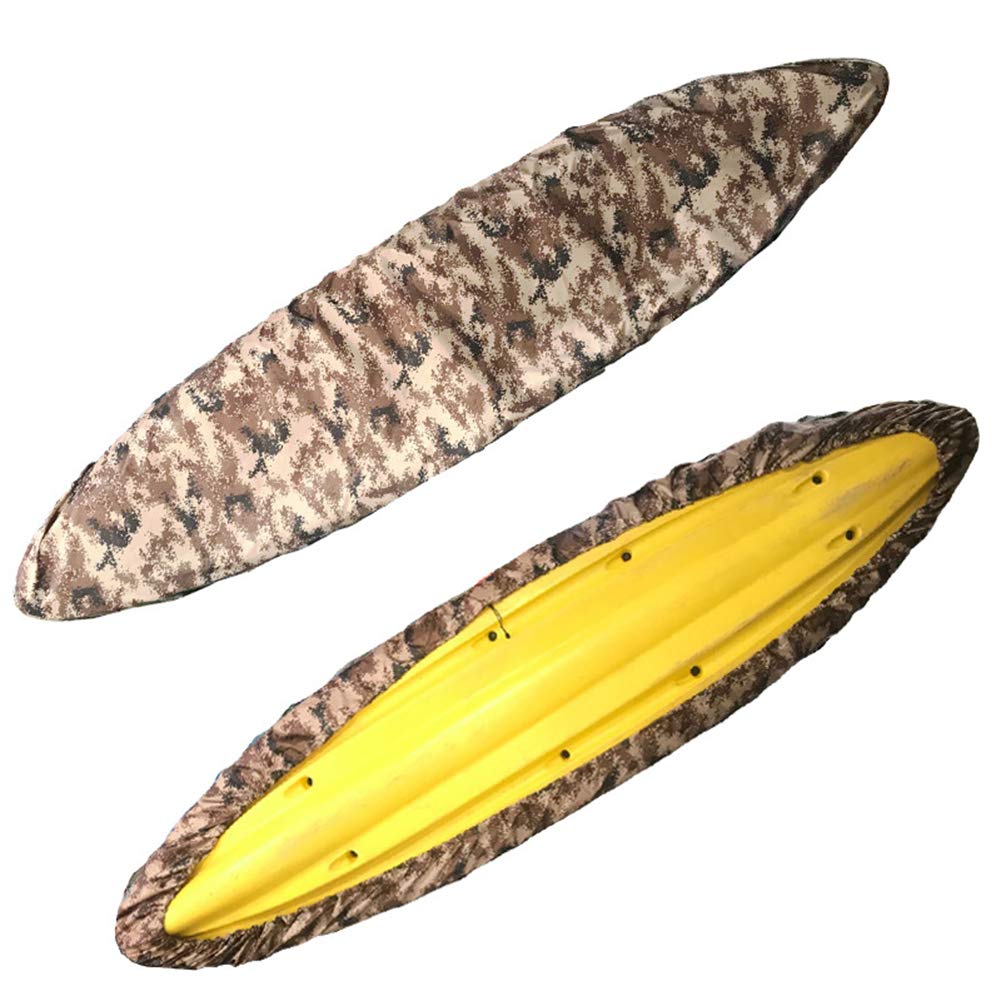 STTC Housse Bateau Canoe, Protection Contre Les intempéries Couverture de Bateau, Multi-Taille Etanche Durable en Tissu Oxford pour protéger Votre Bateau,S4,4.1/4.5m