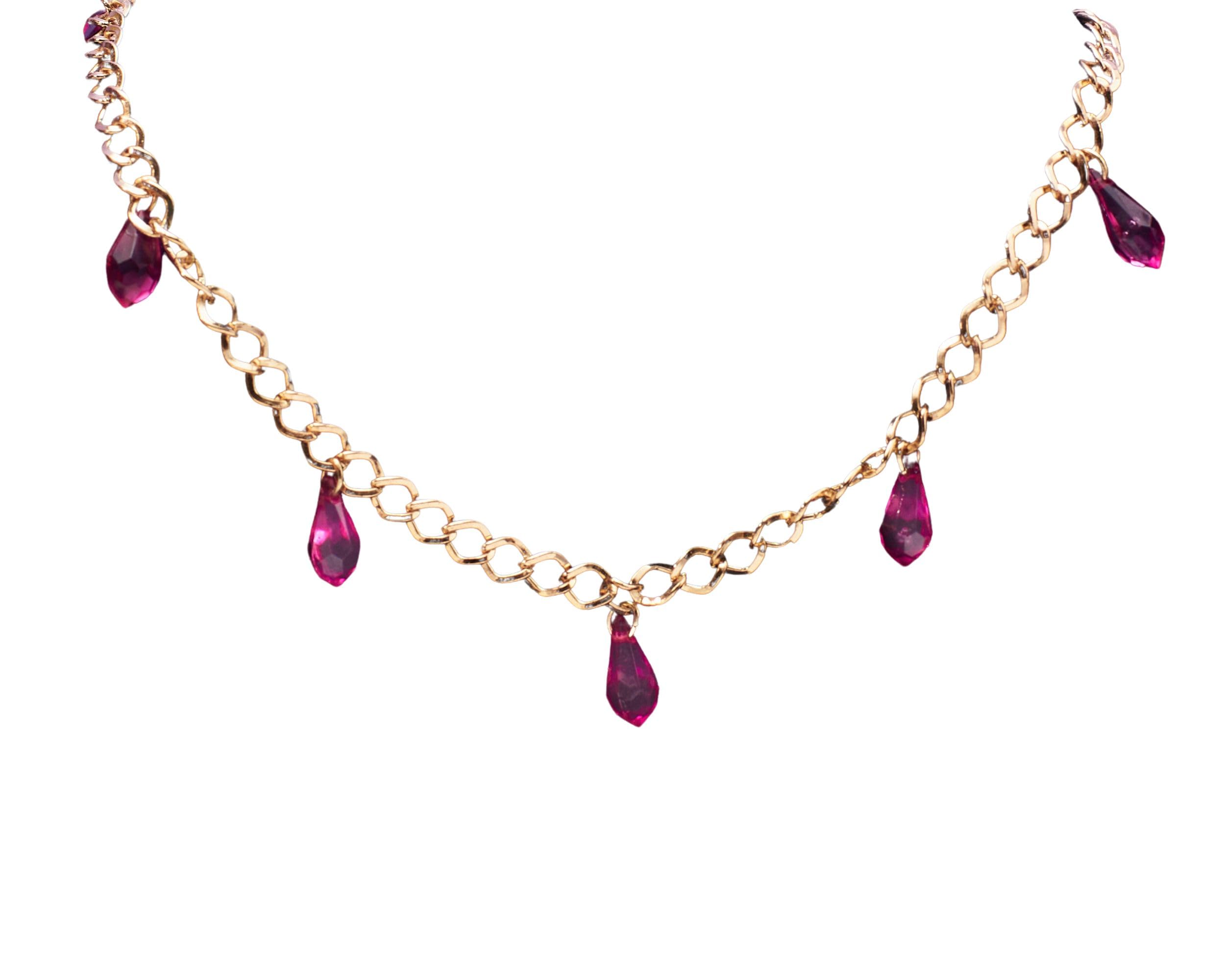 SALTY Fashion Chic Rose Tassel Neck Chain for Women & Girls | Necklace | Pendant | Locket | Fancy & Stylish | Birthday Gift | Aesthetic Jewellery | Accessories for Everyday Wear (B0CVXP3BGR) Amazon Price History, Amazon Price Tracker