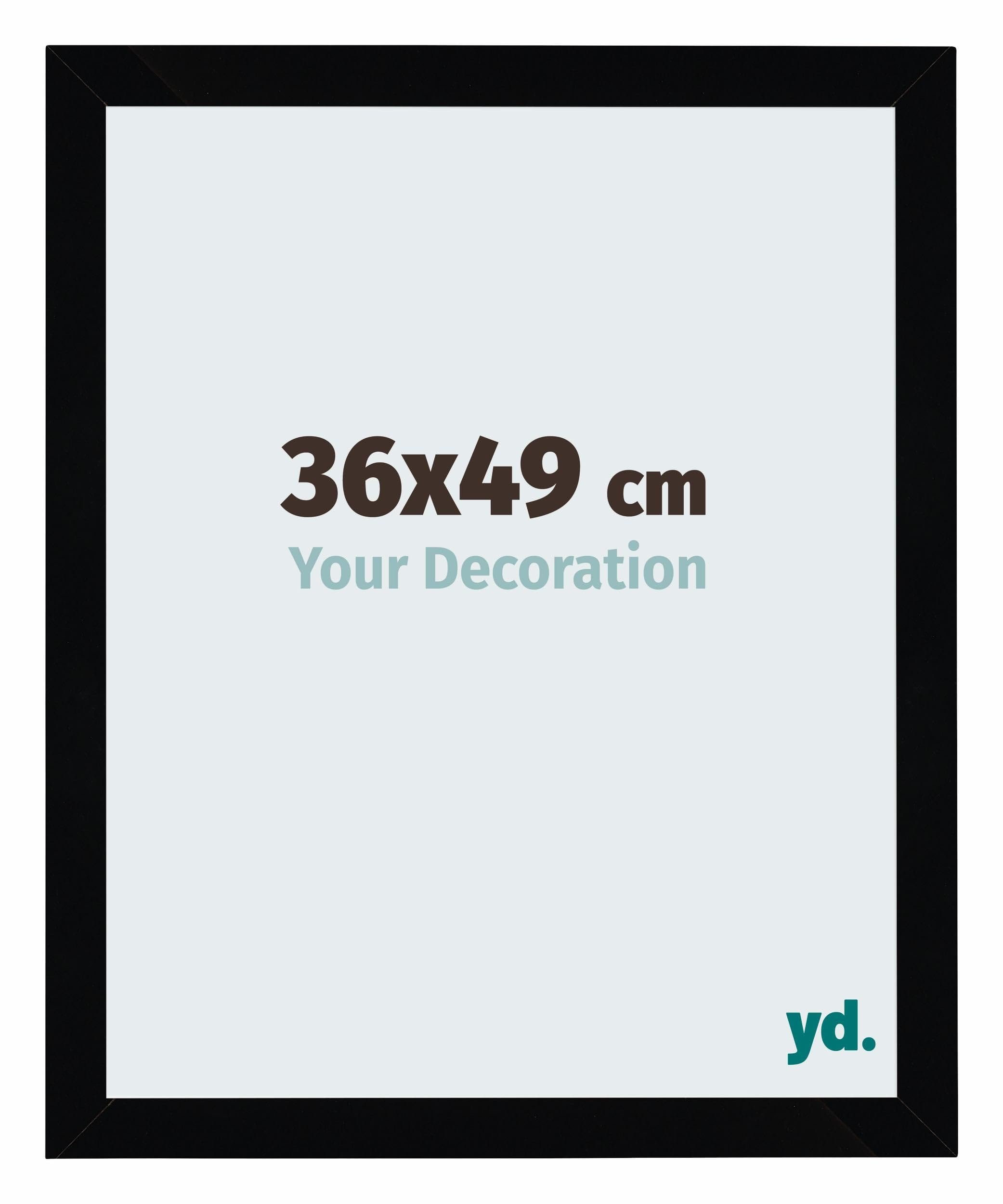 Your Decoration - Puzzle frame 36x49 - Black High Gloss - Puzzle frame 500-1000 Pieces - MDF Photoframe - Mura