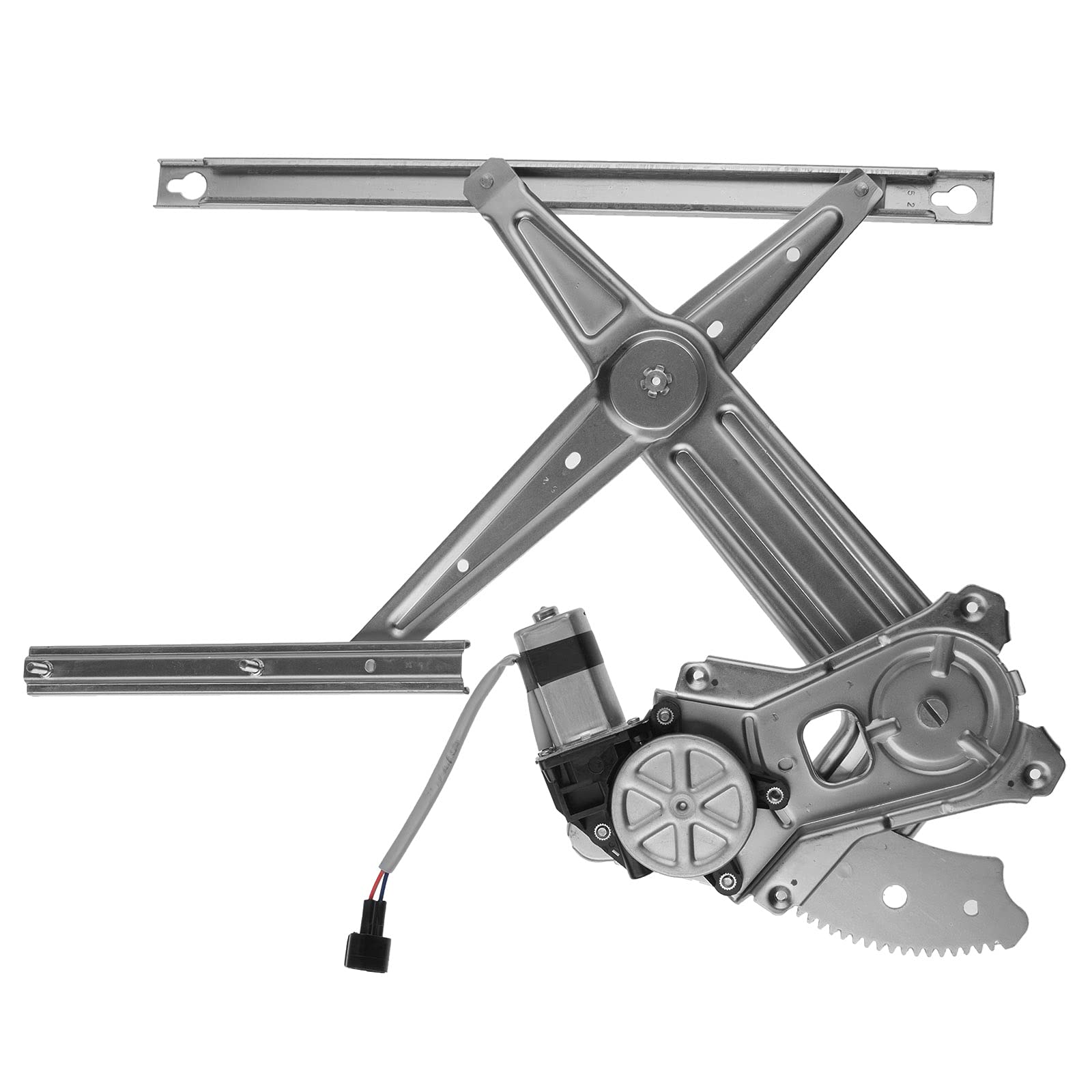 A-Premium Power Window Regulator with Motor Compatible with Dodge Ram 1500 2002-2008 2500 2006-2009 (Crew Cap Only) 3500 2003-2010 4500 2008-2010, Rear Left Driver Side, 55276103AD, 55276103AC