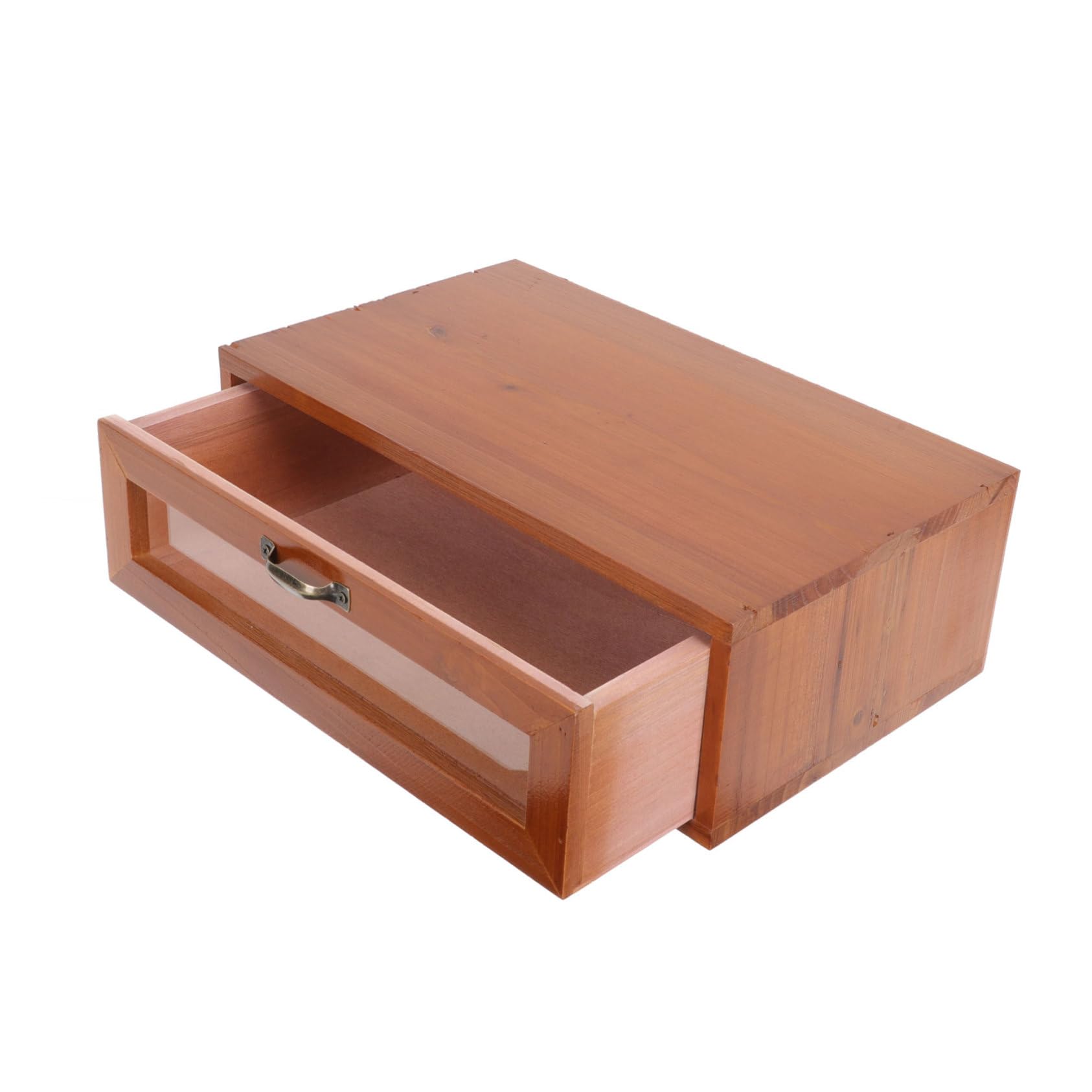 SHINEOFI Soporte Elevador para Monitor de Madera Cajón Retro