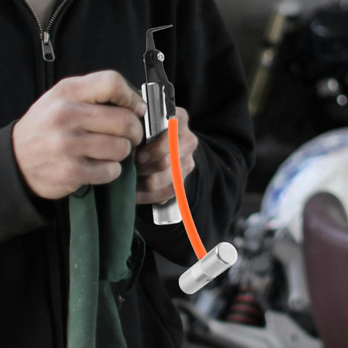 VALICLUD Outil de Démontage de Pare-Brise Automobile 2 Pièces, Outil de Découpe du Verre Robuste Compatible Divers Véhicules, Accessoire Professionnel pour Réparation et Remplacement