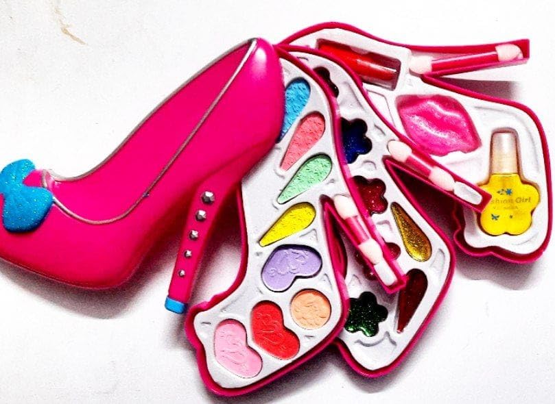 Forever Kidzz Pretend Makeup for Girls Kids Children, Safe & Non-Toxic Play Beauty Toy Set Salon Toy Kit Cosmetics Kits with Foldable Sandal Case Girls Toys for Age 5 6 7 8 9 Years Old (Sandle) (B0DDCQ4Y5N) Amazon Price History, Amazon Price Tracker