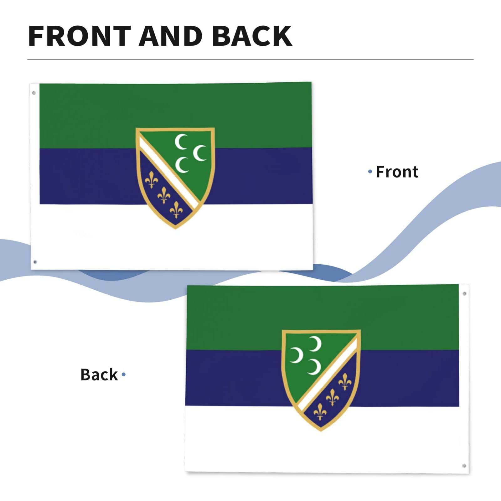 Amazon.com : Sandzak Flag Premium 2x3FT Flag - Durable and Vibrant