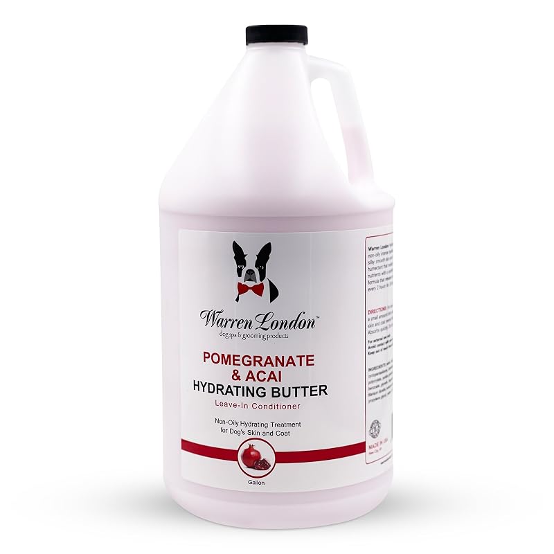 Condicionador sem Enxágue para Cães Warren London Romã & Açaí, 3,8 L