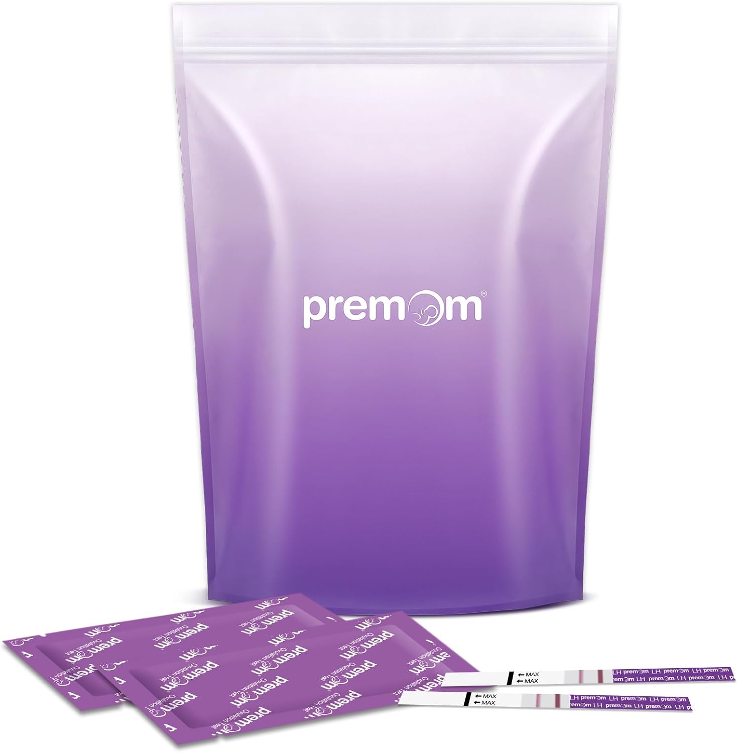Premom Quantitative Ovulation Test Strips：Ovulation Predictor Kit with