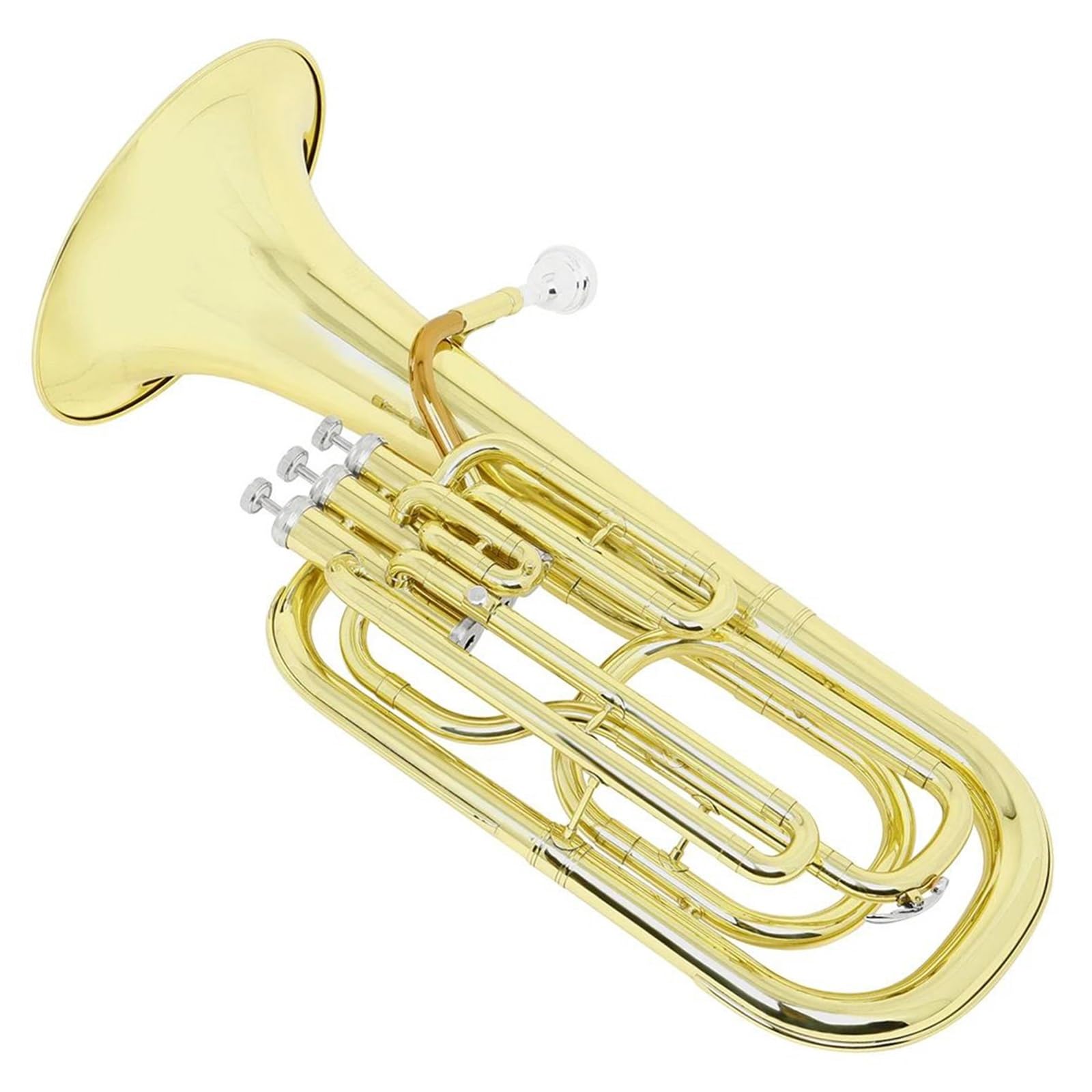 Eufonium Eufonium Bb 3 Kluczowe Pionowe Róg Tenorowy Barytonowe Instrumenty Muzyczne Z Mosiądzu Rękawiczkami Etui
