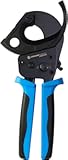 Jonard Tools RC-600 Stainless Steel Ratcheting Cable Cutter, Cuts Copper and Aluminum Cable, Up to 1 3/4