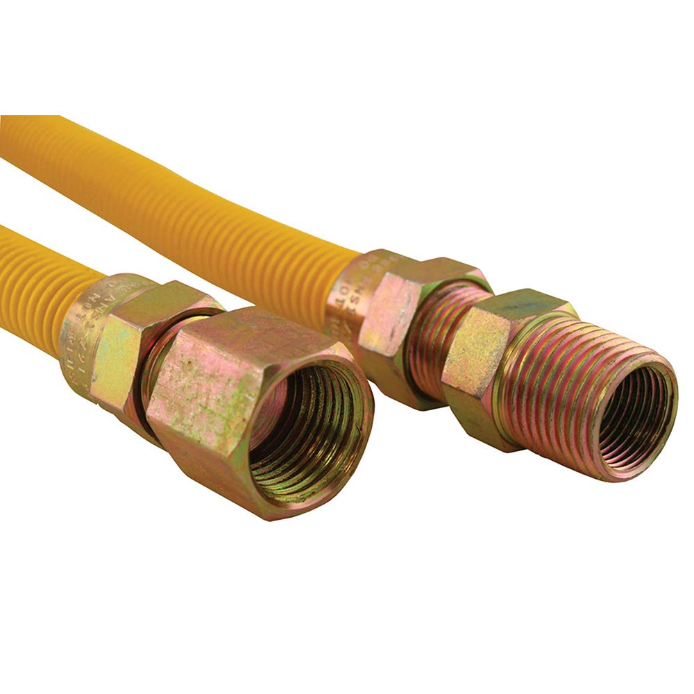 Connecteur de gaz 5/8 flexible tuyau de raccordement 1/2 FIP MIP 36