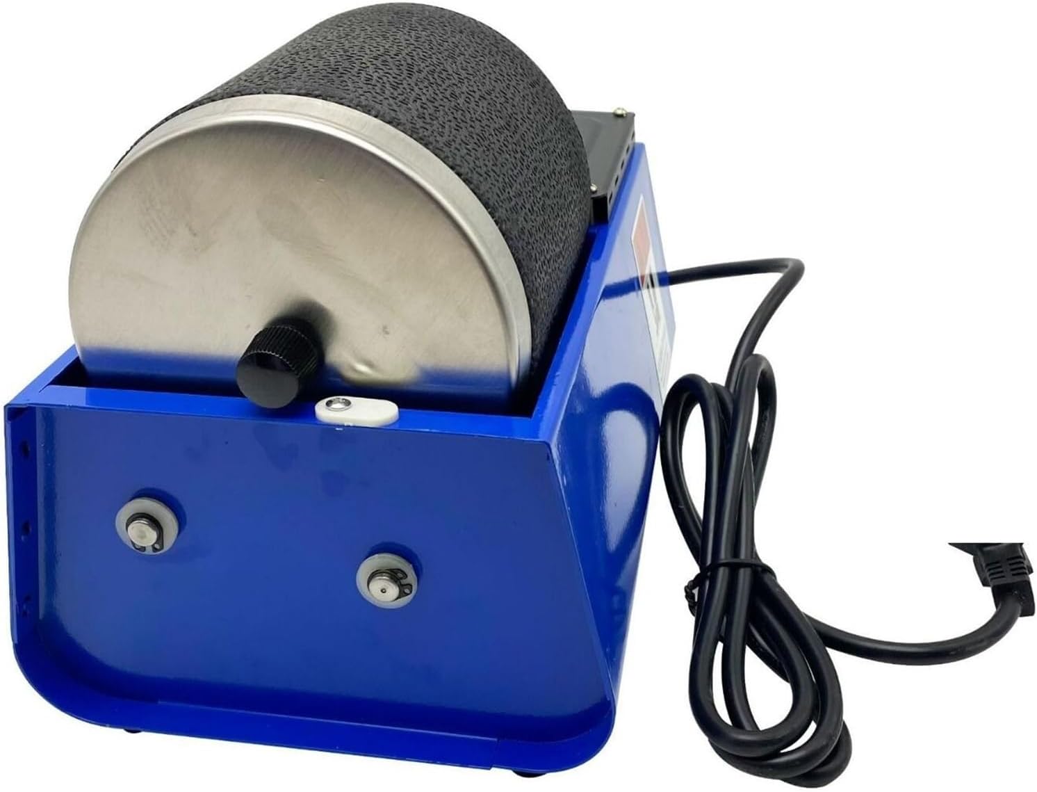 Mini Rock Tumbler Polisher Roller Rotary Bucket Mill Tool Metal Ring Bead Cleaning Polishing Machine Jewelry Making