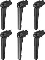 Vista 1 de HARFINGTON 6 manijas de palanca de sujeción ajustables, perillas de rosca hembra M8 con bloqueo de tornillo giratorio de liberación rápida, mango