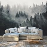 Bormia Foggy Forest Wall Mural 108