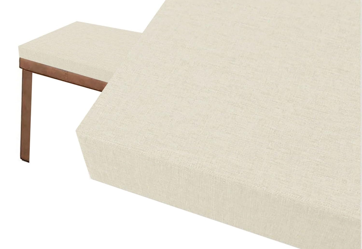 Coussin de palette déhoussable et antidérapant pour assise confortable