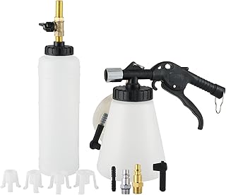 ATPEAM Pneumatic Vacuum Brake and Clutch Fluid Bleeder Tool Kit | Car Truck Motorcycle Brake Oil Change Set with Extractor and Refill Bottle Brake Bleeder Pump Brake Fluid Bleeder Kit
