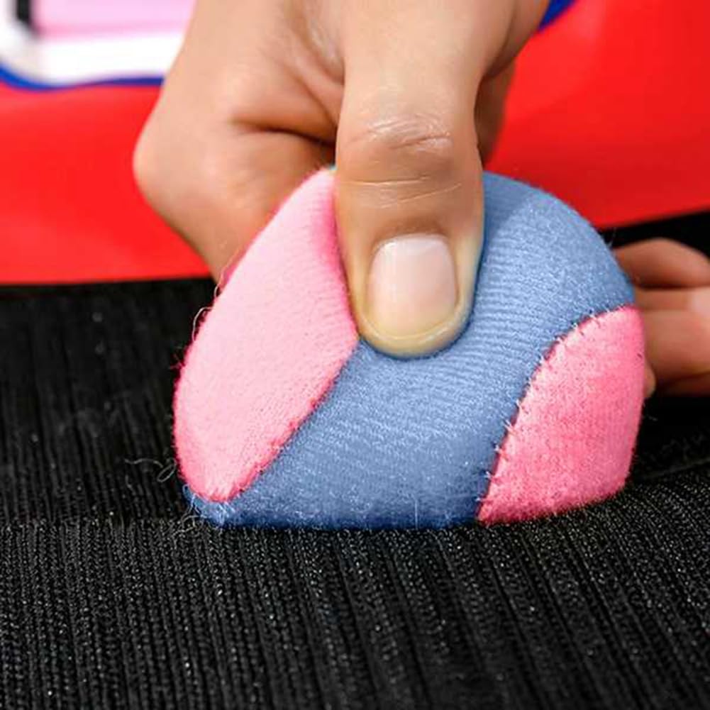 Set di Giochi Eludeball -5 Pezzi Gilet per Bambini con Etichetta Eludeball con 20 Palline Sportive Elude per Giochi da Giochi Interni Ed Esterni S