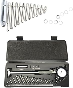 Stainless Steel Internal Diameter Micrometer Gauge with 0.01mm Accuracy for For dial Indicator Used to Measure Inside Diameter (35-50)