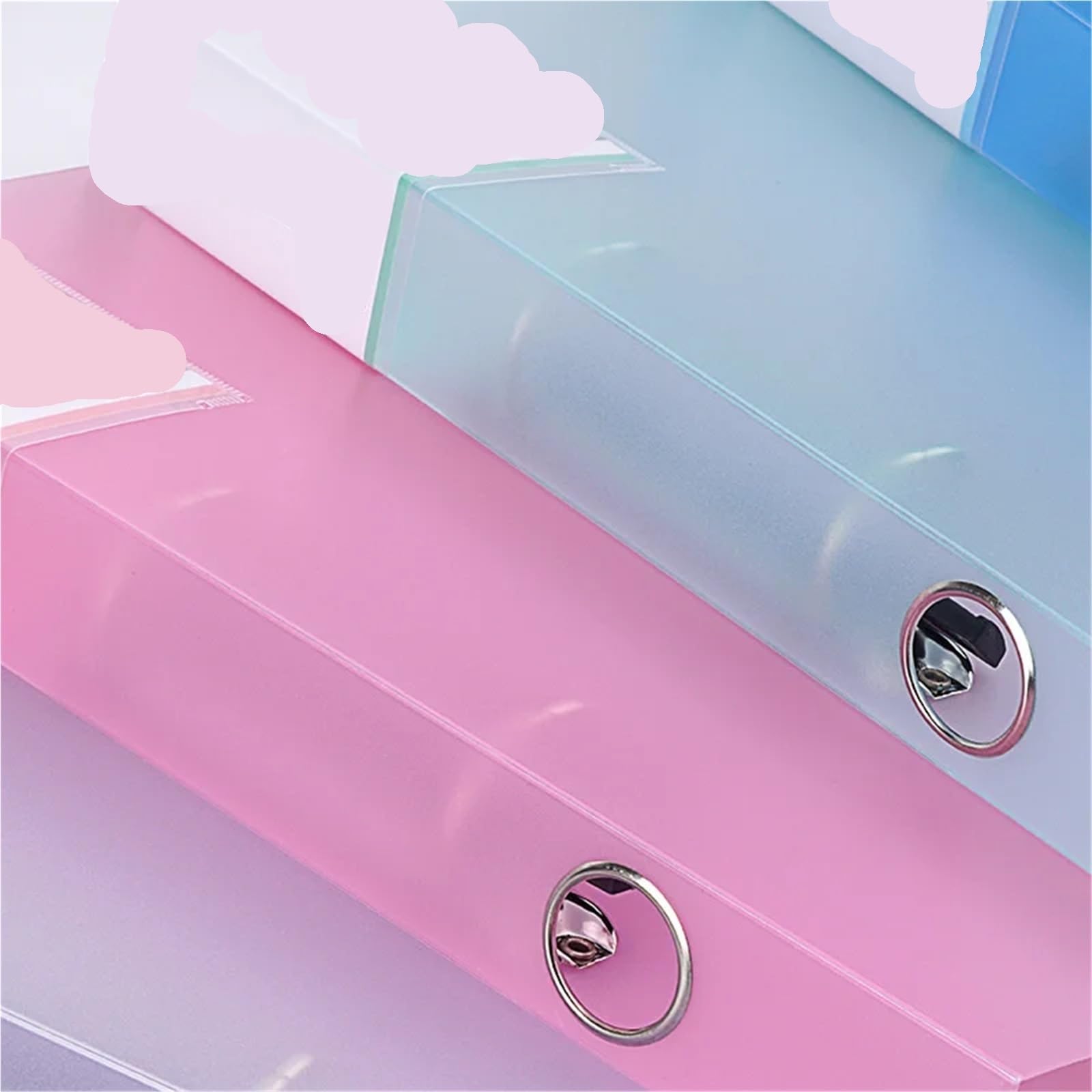Schreibtisch-Organizer-Clip for Dokumente, A4, Loseblatt-Ordner, Dateiordner, Schreibwaren-Organizer, Schulbüro-Organizer Für Büro Zuhause Und Schule(Blue)