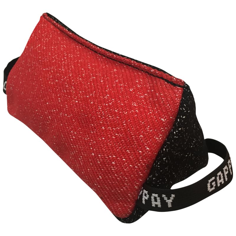 Salamote triangular profesional 0409-1 de lona francesa para entrenadores de perros