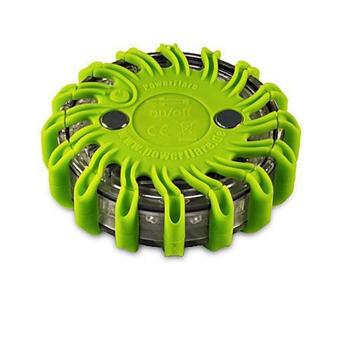 Lampe de signalisation LED avec éclairage vert puissant à piles - 2
