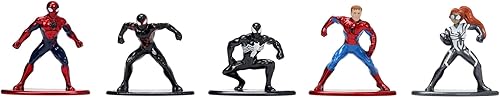 Miniatura 4 de Jada Toys 253225028, Marvel Spider Man Multipack Nano Figures, Wave 8, Jada Toys Multipack Marvel Spider Man Nano Figures in Metal, Includes 18