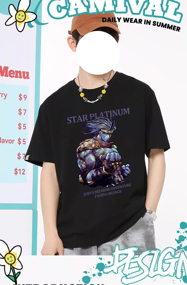Amazon.co.jp: [FORES] スタンド Tシャツ JOJO ジョジョの奇妙な