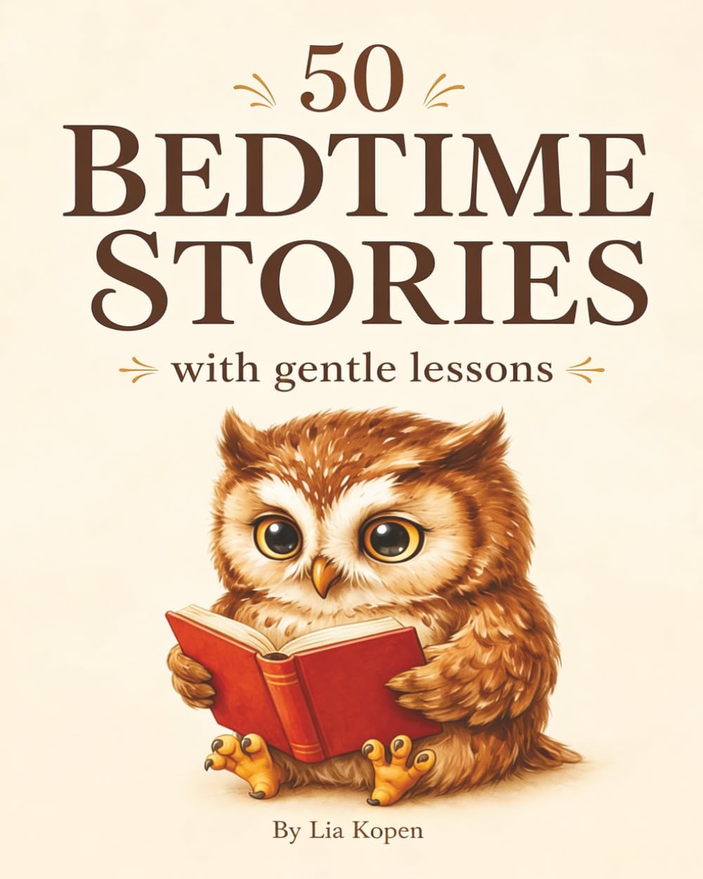 50 Bedtime Stories with Gentle Lessons: Short Calming Stories for Children About Kindness, Emotions, and Friendship