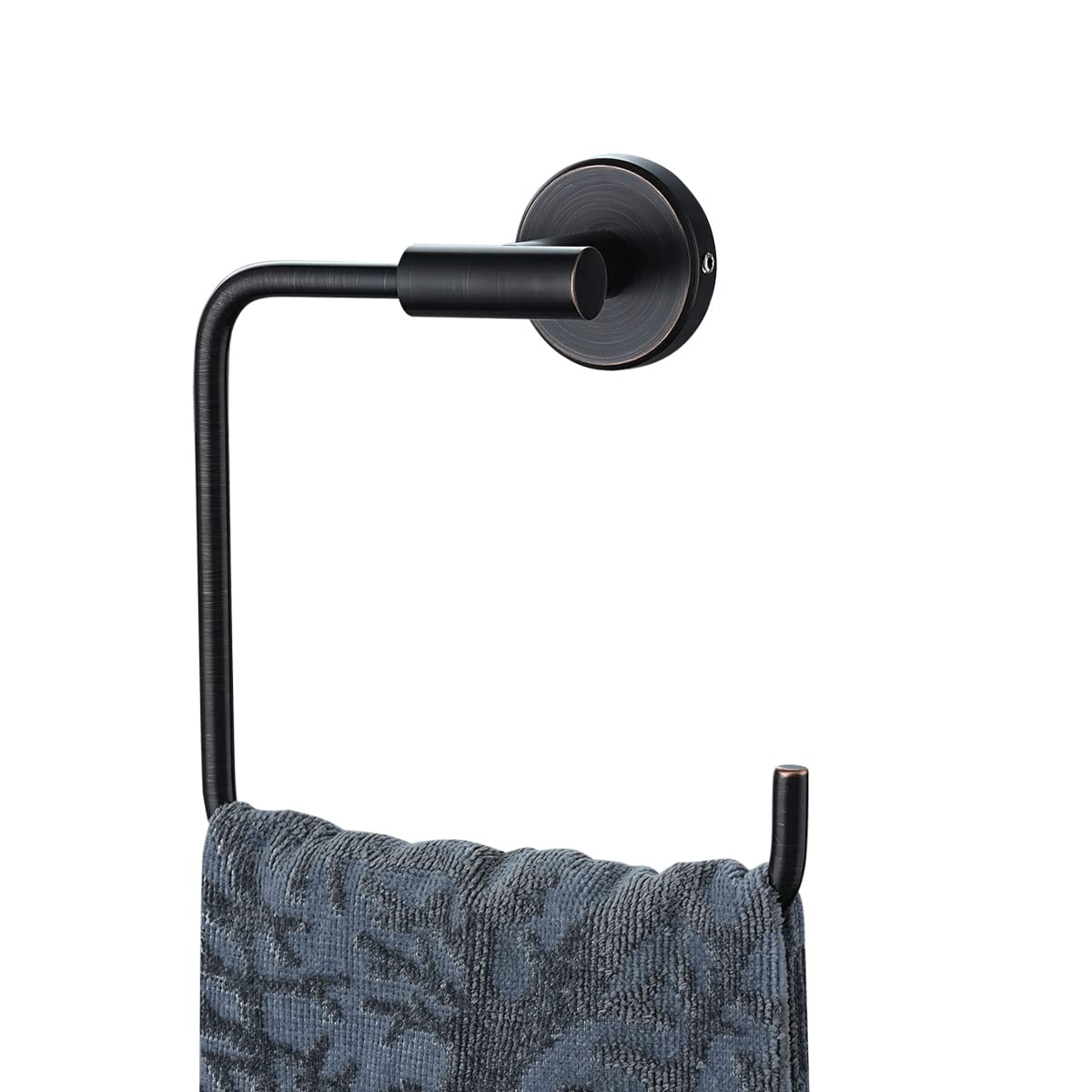 Anneau porte-serviette en acier inoxydable finition bronze huilé JQK