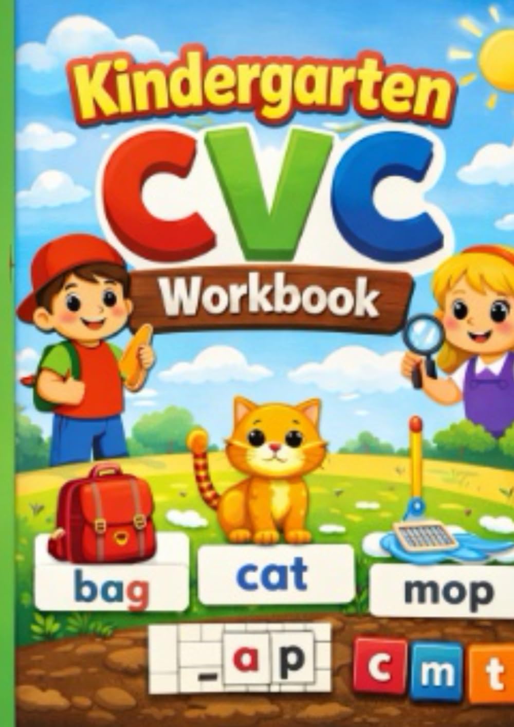Kindergarten CVC workbook