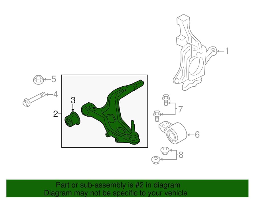 Amazon.com: Ford Genuine GB5Z-3078-D Arm Assembly - Front