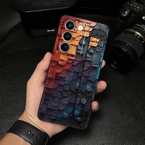 Phone Case Compatible with Realme C83 5G/P4Lite 5G/C100 5G, Nature Geometry Phone Holder Silicone Commerce Plain color Anti-knoc