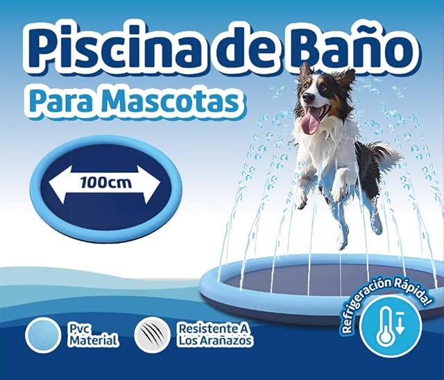Foto 2 de 4 de BPS Piscina para Mascotas con Rociadores