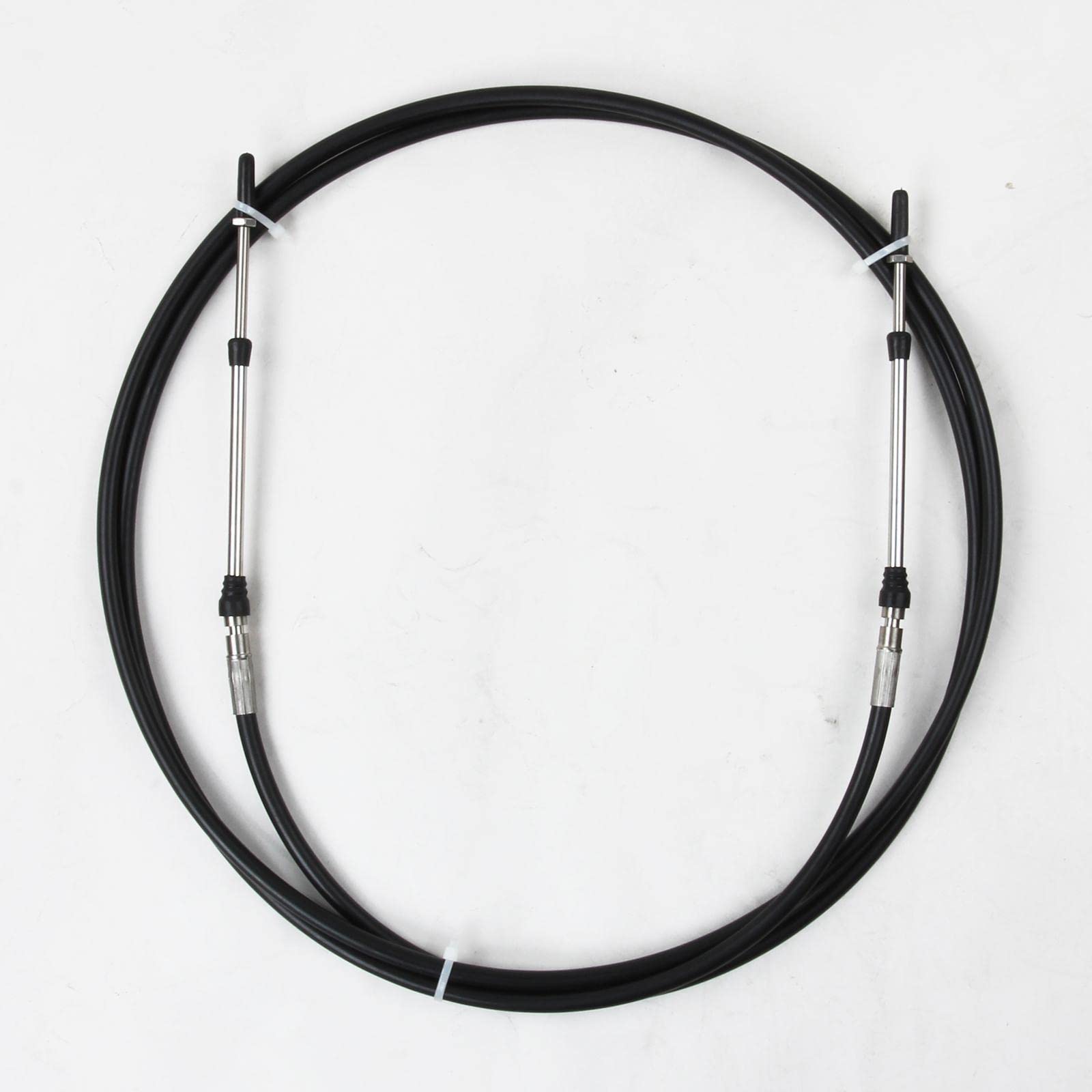 Câble D'accélérateur Universel Noir pour Levier de Commande de Moteur de Bateau Marin