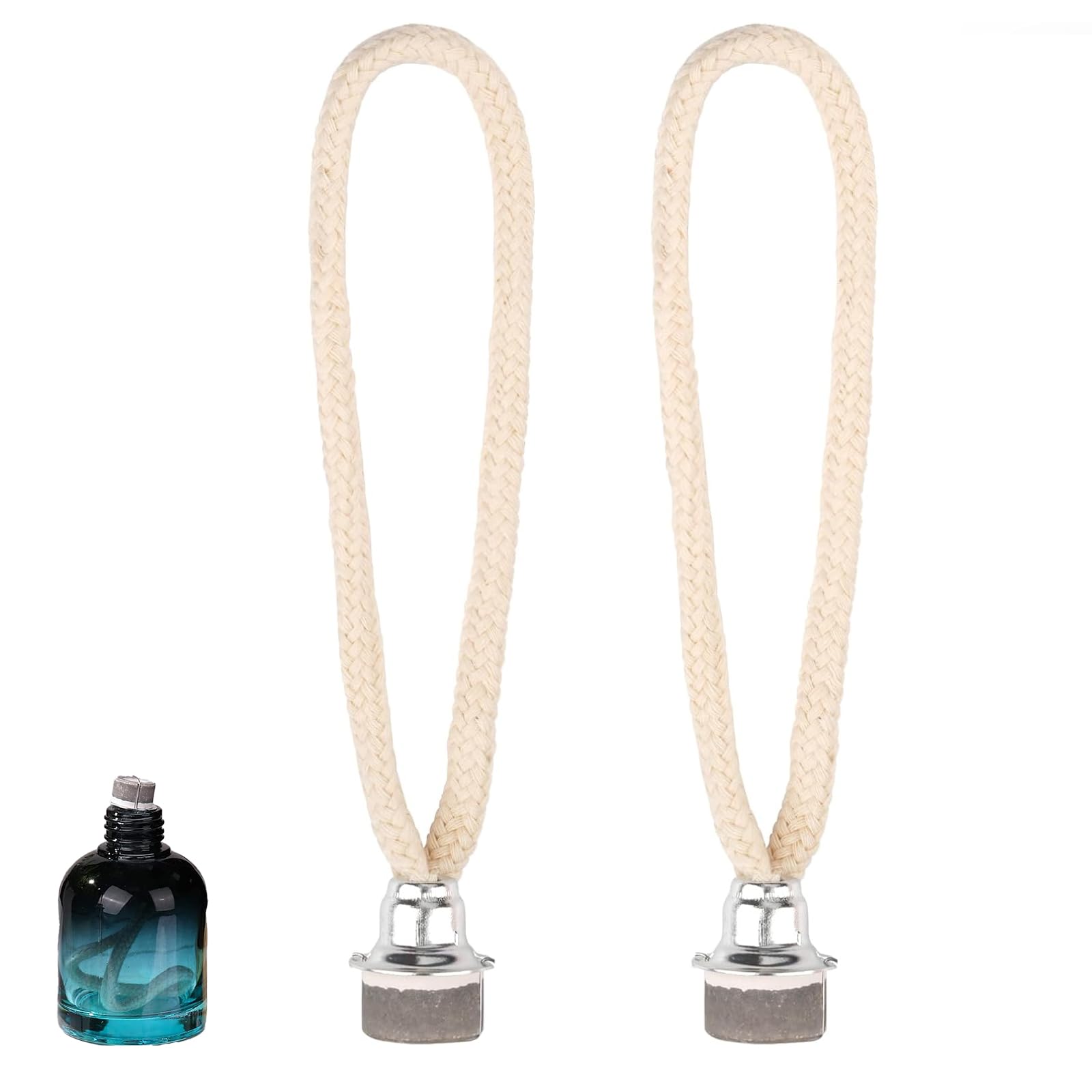 2 piezas de mecha para Lampe Berger, mecha de repuesto para lámpara de aceite, quemador catalítico y difusor para aromaterapia