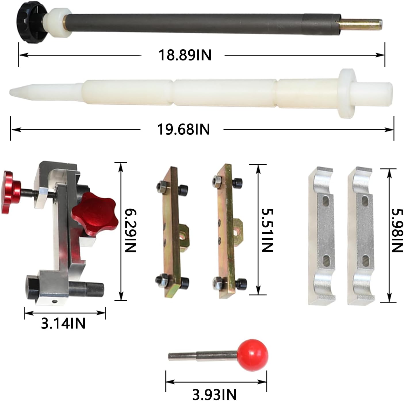 DPTOOL Camshaft Alignment Locking Timing Tool Kit Compatible with Porsche 911 Boxster Carrera Boxster S Turbo S GT3 RS 986 987 996 997 Engine