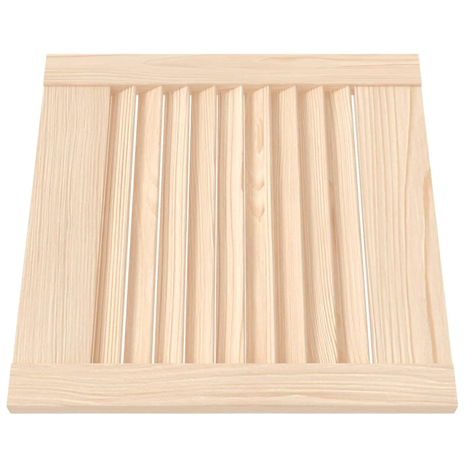 Ante a Lamelle 2 pz in Legno Massello di Pino 39,5x39,4 cm,Articoli di ferramenta,Accessori ferramenta,Articoli per mobiletti,Ante per mobiletti-151107