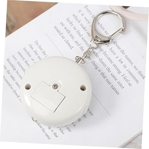 Miniatura 6 de Llavero de alarma a prueba de lobo alarma de emergencia mini alarma de seguridad personal alarma personal negro