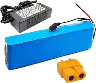 SEIN E-Bike Lithium Battery 36V 7.8Ah 15S2P Waterproof PVC Battery Pack Built-in BMS for Electric Bike Scooter Power Tools for 750W Motors with Charger,T