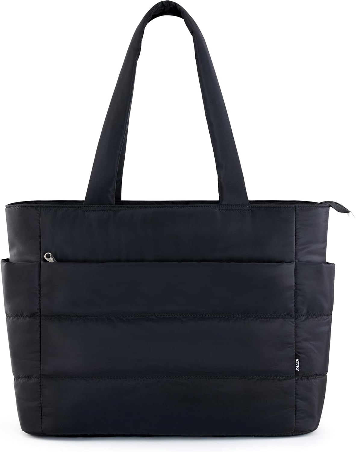 Quilted Tote Bag for Women, Lightweight Quilted Carry-All Shoppers Tote for Travel, Work, Gym and Casual Use