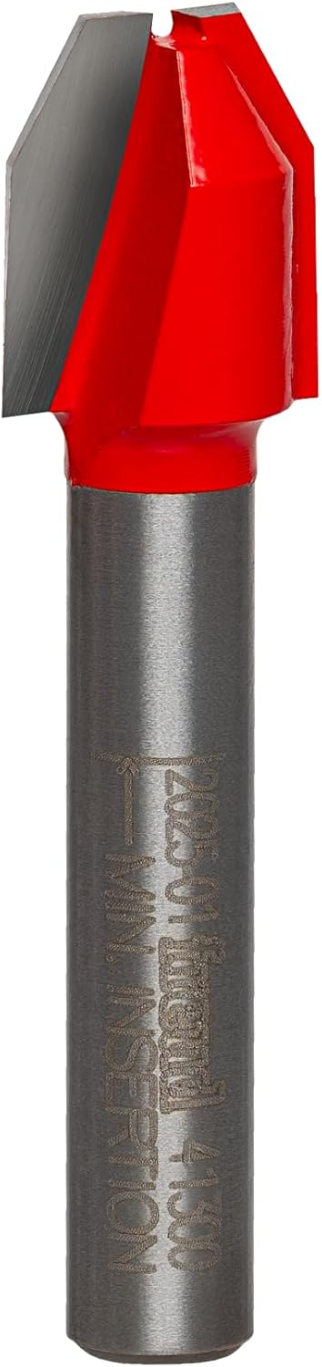 Freud 41-300: 15/32" (Dia.) Flush & Bevel Trim Bit with 1/4" Shank