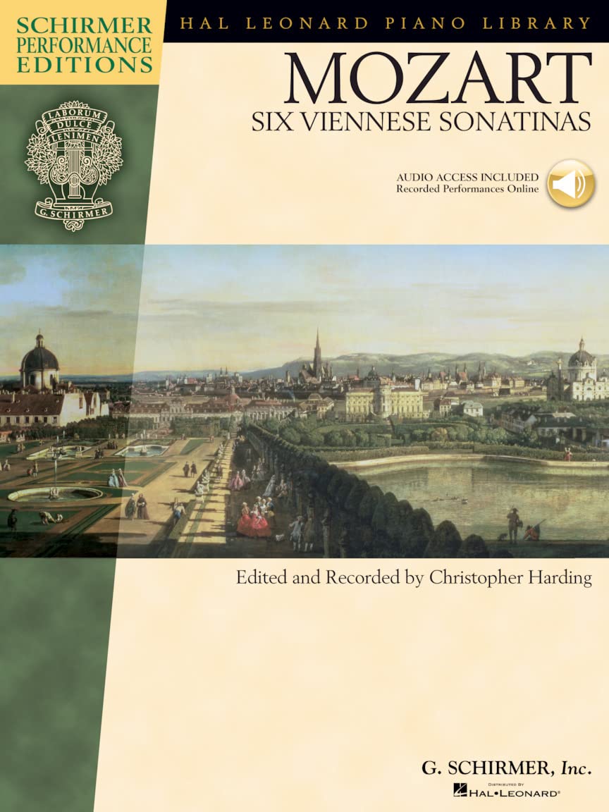Schirmer Performance Editions Mozart Six Viennese Sonatinas Pf Bk/Cd