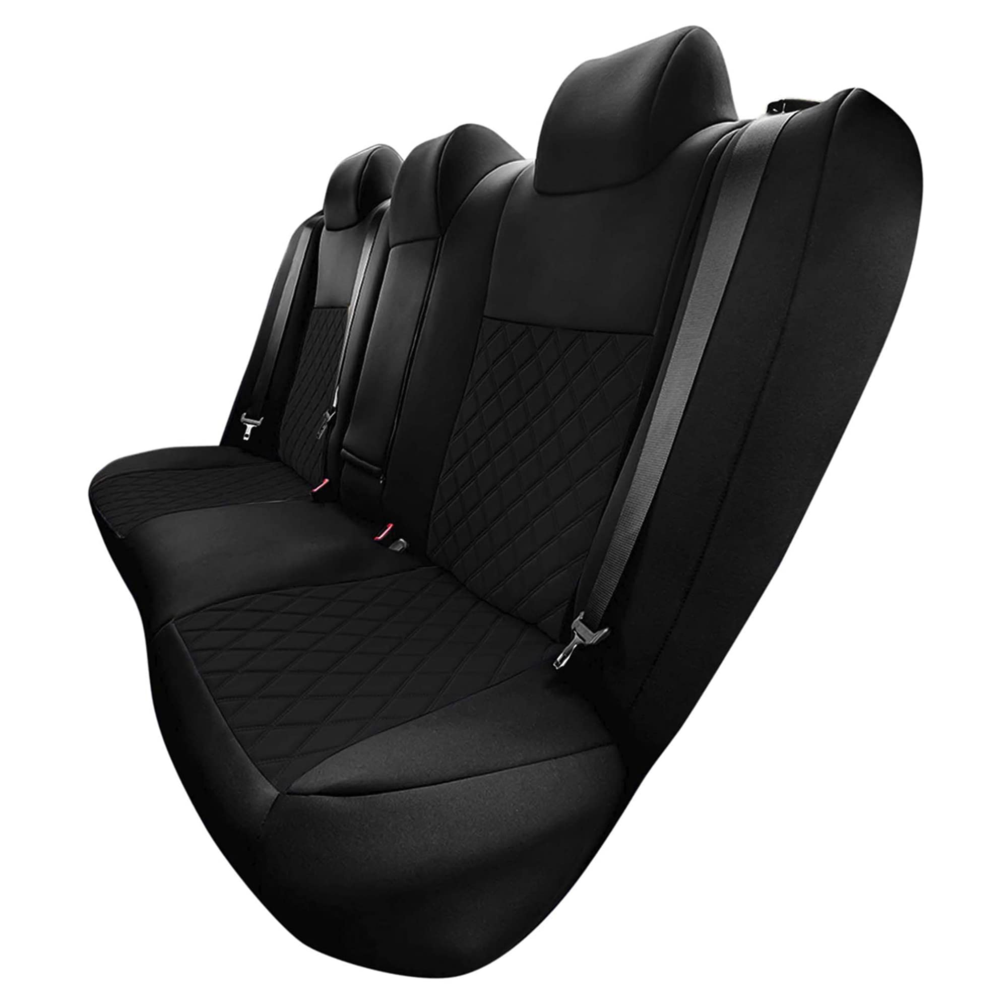 FH Group Neoprene Rear Seat Covers (Black)
