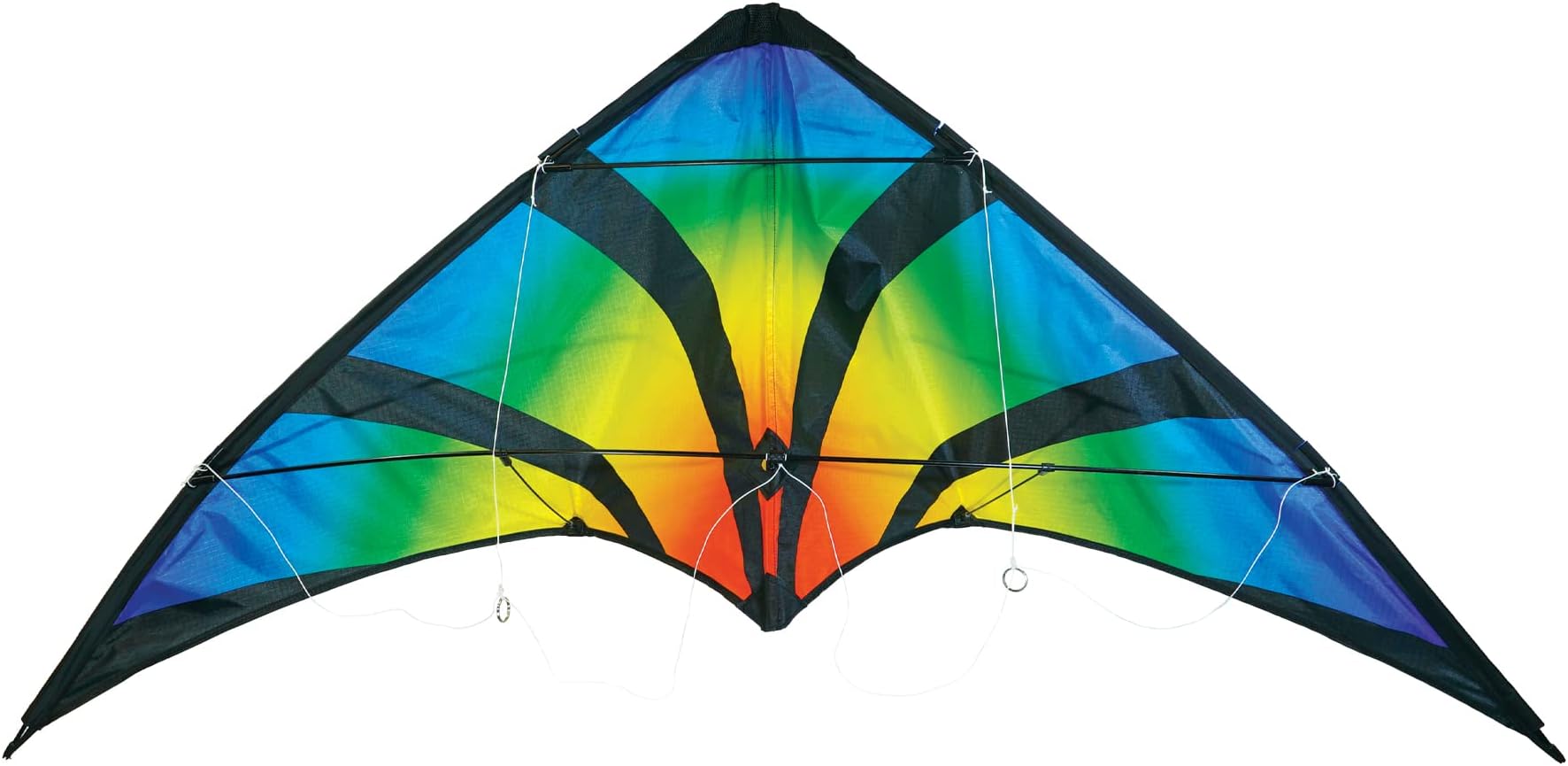 in The Breeze 48-inch Stunt Kite, Dual Line, Framed Kites for Beginner to Intermediate Sport Kite Flyers