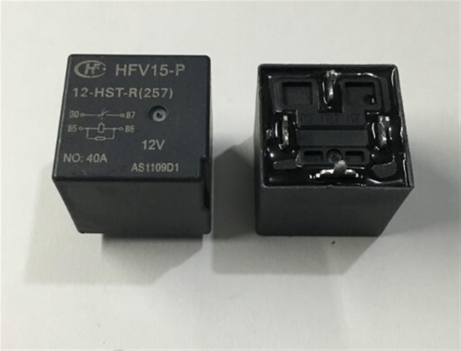 Relé de automóvil HFV15-P 12-HT de 12VDC para sustitución de componentes 2