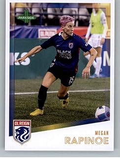 2023 Parkside NWSL Vol 1#132 Megan Rapinoe OL Reign Official National Woman's Soccer League Card in Raw (NM or Better) Con...