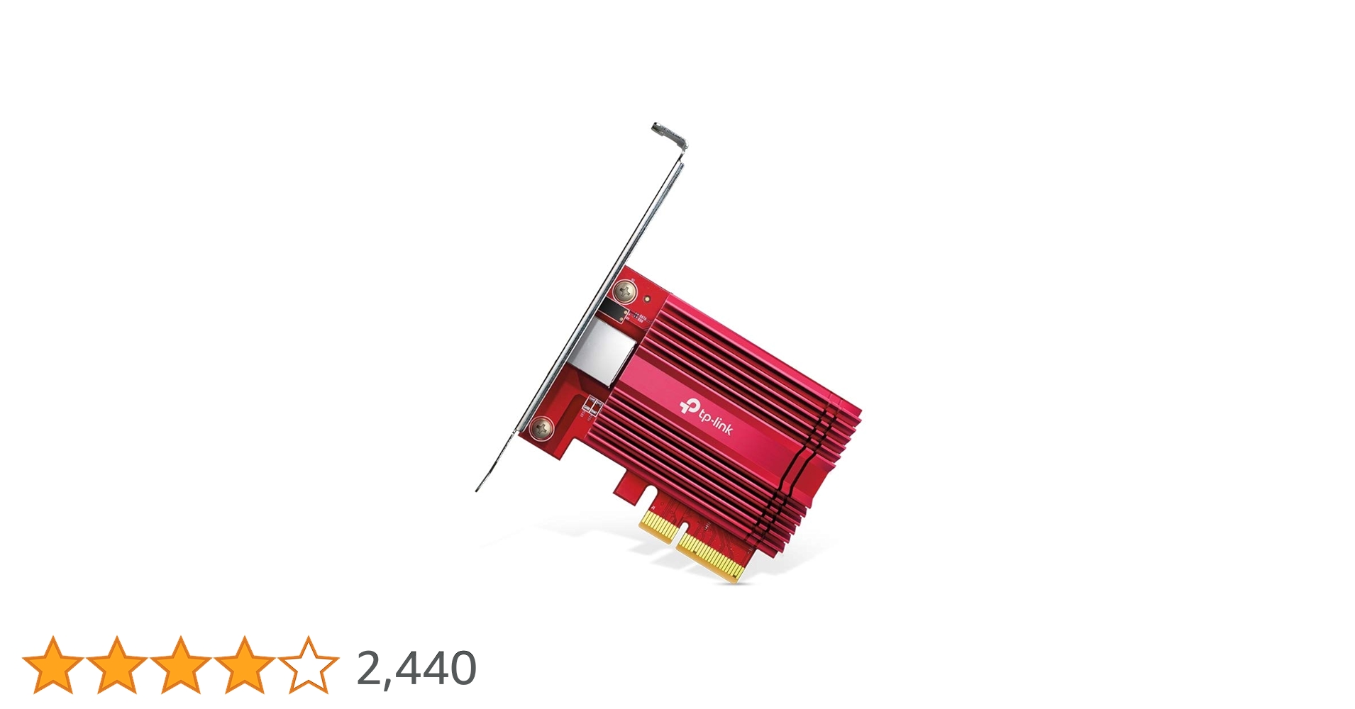 【新品未使用】TP-Link 10Gbps LANカード TX401 Amazon.com: TP-Link 10GB PCIe Network Card (TX401)-PCIe to