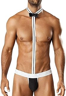 Czizitong Men's Sexy Borat Manikini Swimsuit Thong Halloween Costume Funny G-String